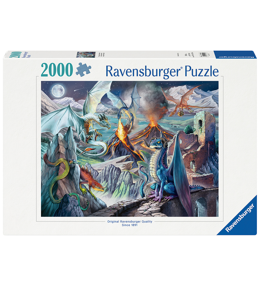 Ravensburger Puzzlespiel - 2000 Teile - Die Drachenwächter - Ravensburger - One Size - Puzzlespiele von Ravensburger