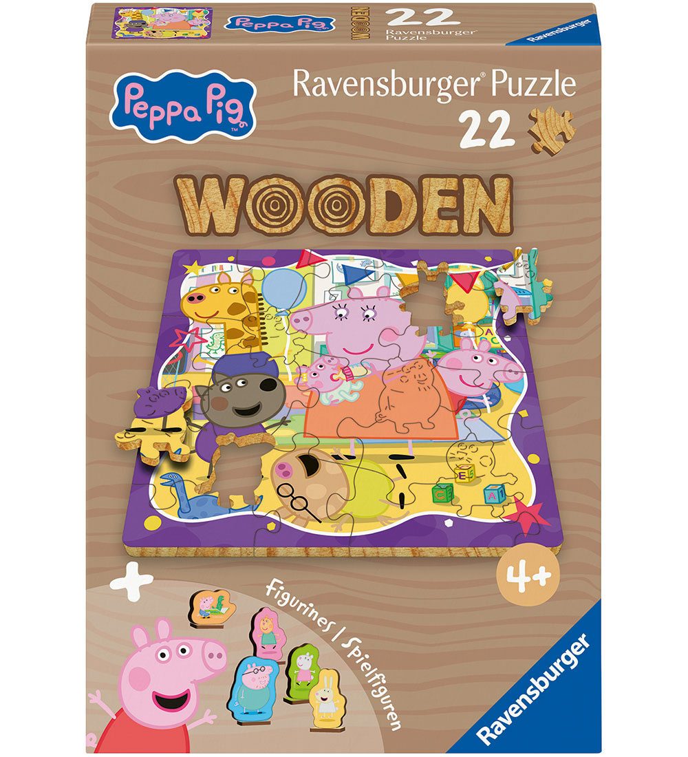 Ravensburger Puzzlespiel - 22 Teile - Holz Peppa Pig - Ravensburger - One Size - Puzzlespiele Ravensburger Puzzlespiel - 22 Teile - Holz Peppa Pig - Ravensburger - One Size - Puzzlespiele von Ravensburger