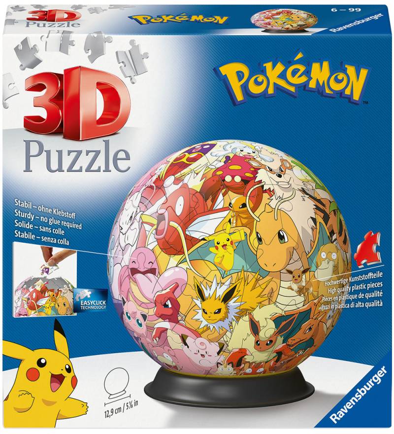 Ravensburger Puzzlespiel - 3D - 72 Teile - Pokémon - Ravensburger - One Size - Puzzlespiele Ravensburger Puzzlespiel - 3D - 72 Teile - Pokémon - Ravensburger - One Size - Puzzlespiele von Ravensburger