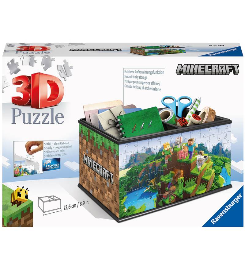 Ravensburger Puzzlespiel - 3D Treasure Box - 223 Teile - Minecra - Ravensburger - One Size - Puzzlespiele Ravensburger Puzzlespiel - 3D Treasure Box - 223 Teile - Minecra - Ravensburger - One Size - Puzzlespiele von Ravensburger