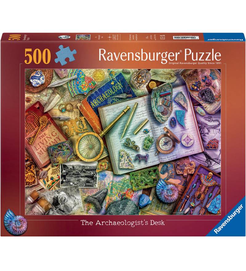 Ravensburger Puzzlespiel - 500 Teile - Archäologie - Ravensburger - One Size - Puzzlespiele Ravensburger Puzzlespiel - 500 Teile - Archäologie - Ravensburger - One Size - Puzzlespiele von Ravensburger