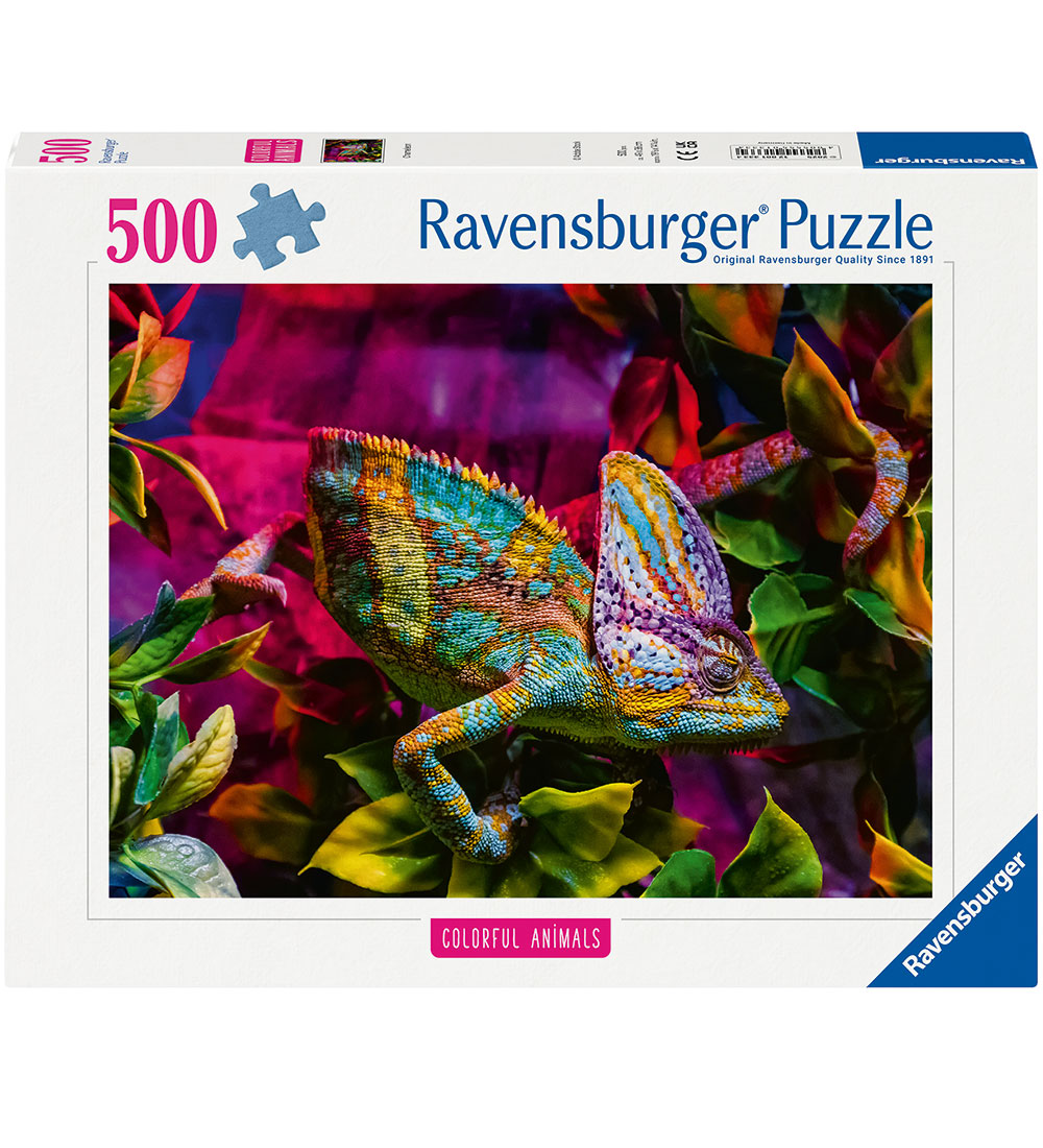 Ravensburger Puzzlespiel - 500 Teile - Chamäleon - Ravensburger - One Size - Puzzlespiele von Ravensburger