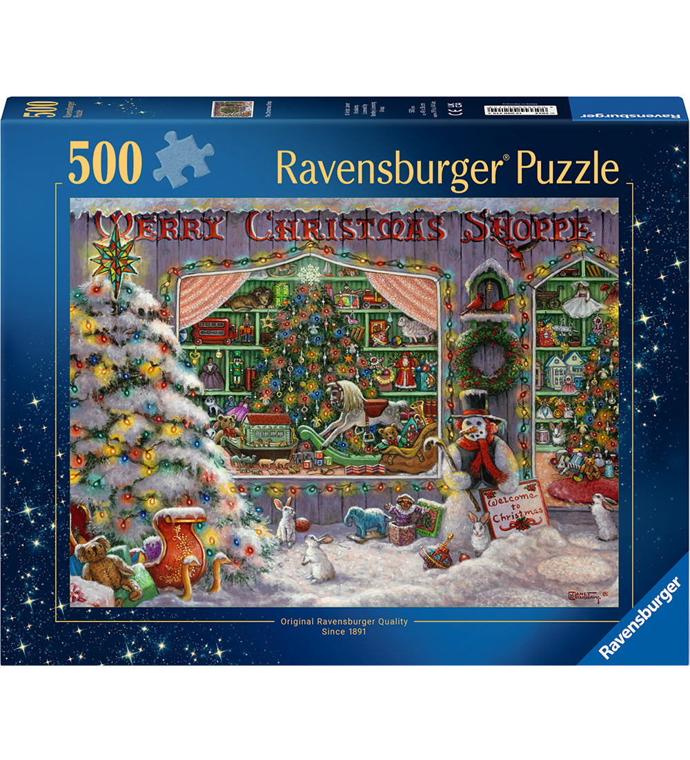Ravensburger Puzzlespiel - 500 Teile - Der Weihnachtsladen - Ravensburger - One Size - Puzzlespiele von Ravensburger
