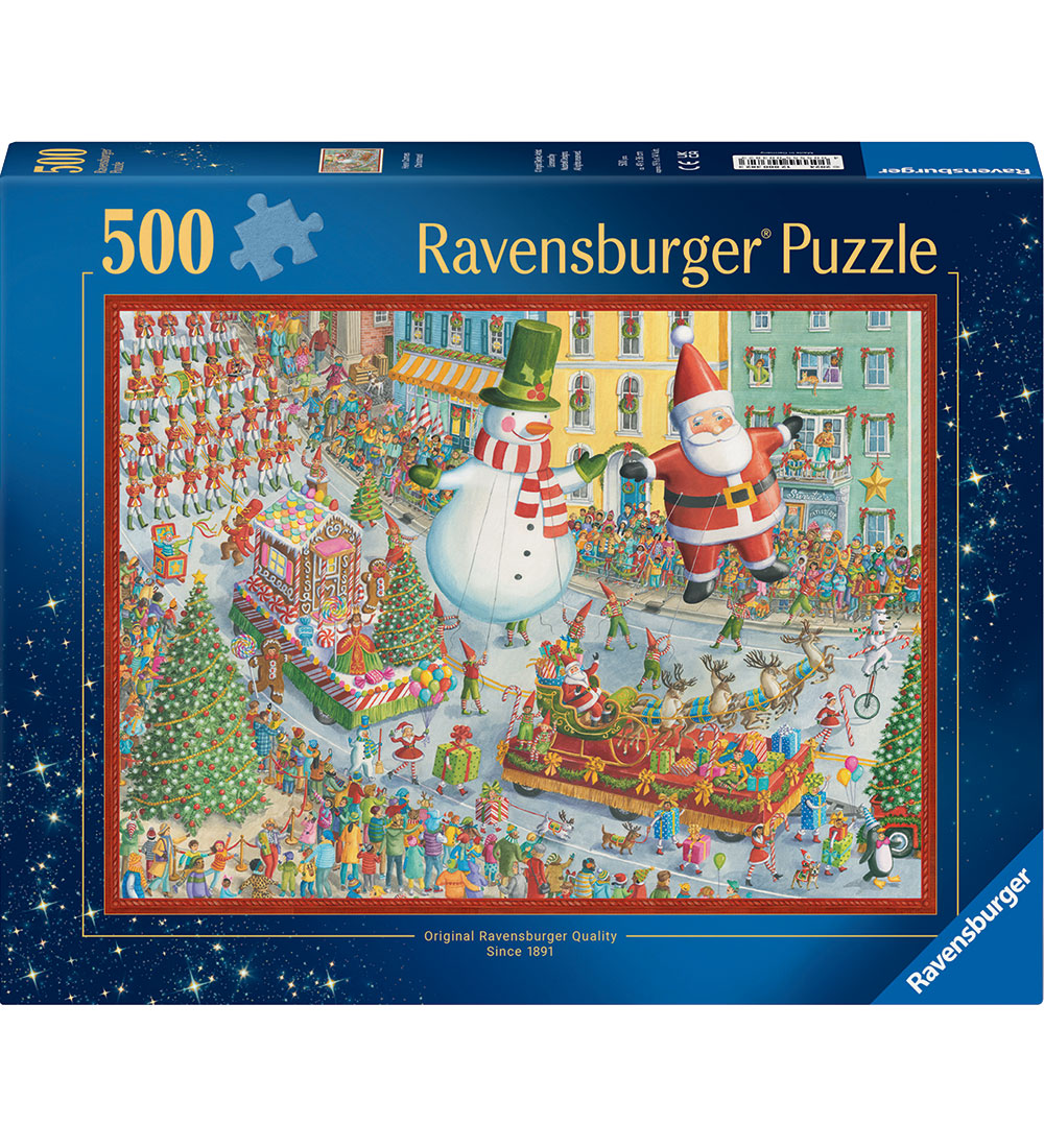 Ravensburger Puzzlespiel - 500 Teile - Hier kommt Weihnachten - Ravensburger - One Size - Puzzlespiele von Ravensburger