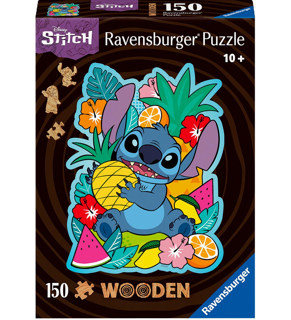 Ravensburger Puzzlespiel - Holz - 150 Teile - Disney Stitch - Ravensburger - One Size - Puzzlespiele von Ravensburger