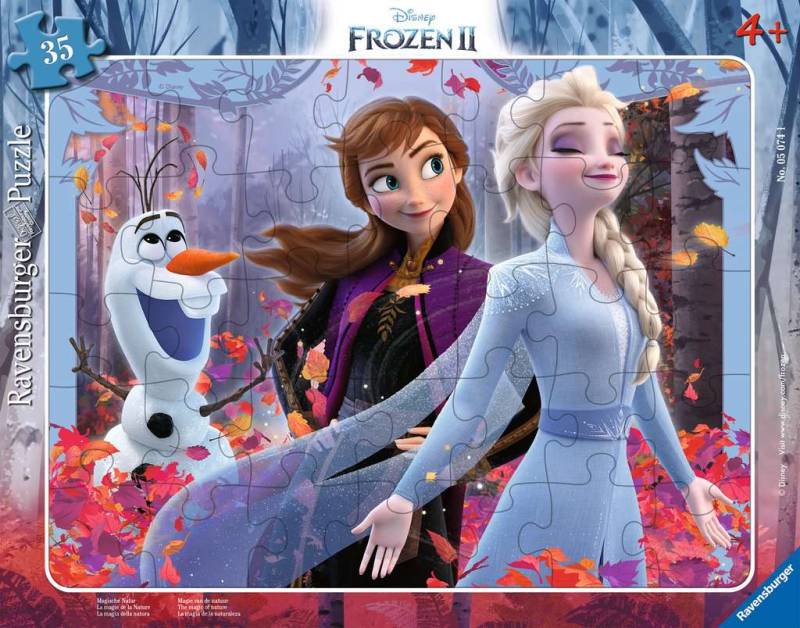 Ravensburger Rahmenpuzzle - Frozen II 35 Teile Puzzle Ravensburger-05074 von Ravensburger