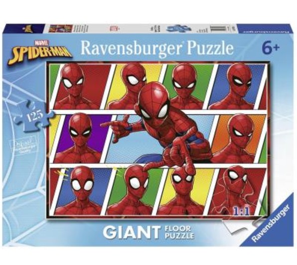 Ravensburger Riesen-Bodenpuzzle - Spiderman 125 Teile Puzzle Ravensburger-09790 von Ravensburger