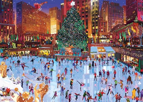 Ravensburger Puzzle Erwachsenenpuzzle 1000 Teile - Rockefeller Center Joy 1000p von Ravensburger