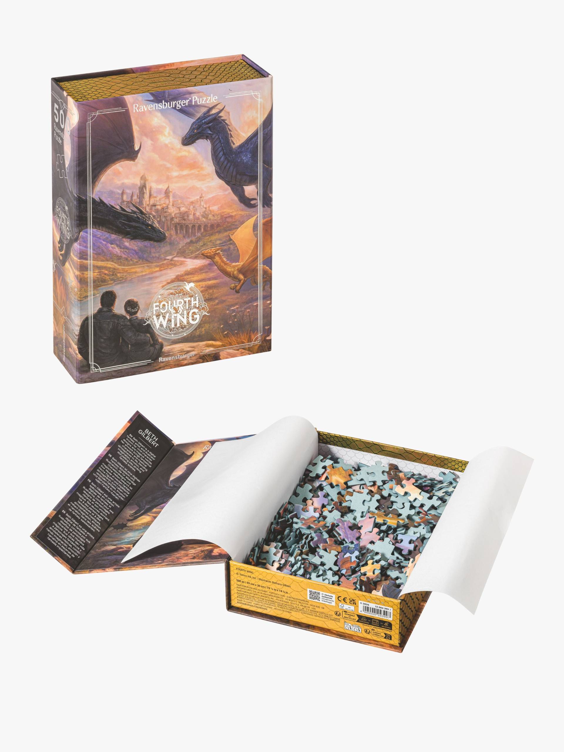 Ravensburger Romantasy Puzzle Fourth Wing 500 Teile von Ravensburger