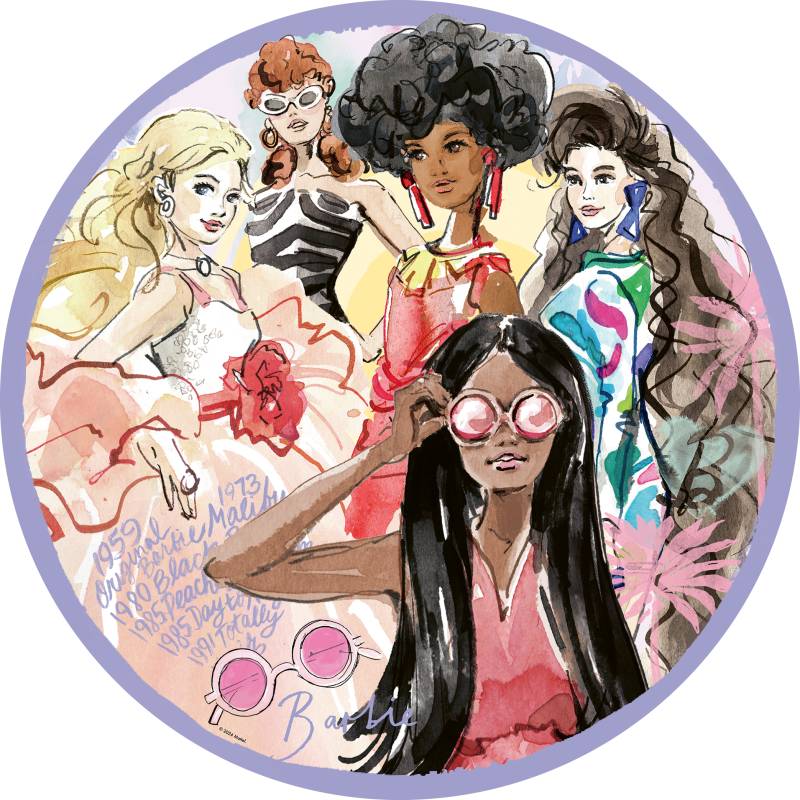 Ravensburger Round Puzzle - Die Stilikone seit 1959 - Barbie 500 Teile Puzzle Ravensburger-01494 Ravensburger Round Puzzle - Die Stilikone seit 1959 - Barbie 500 Teile Puzzle Ravensburger-01494 von Ravensburger