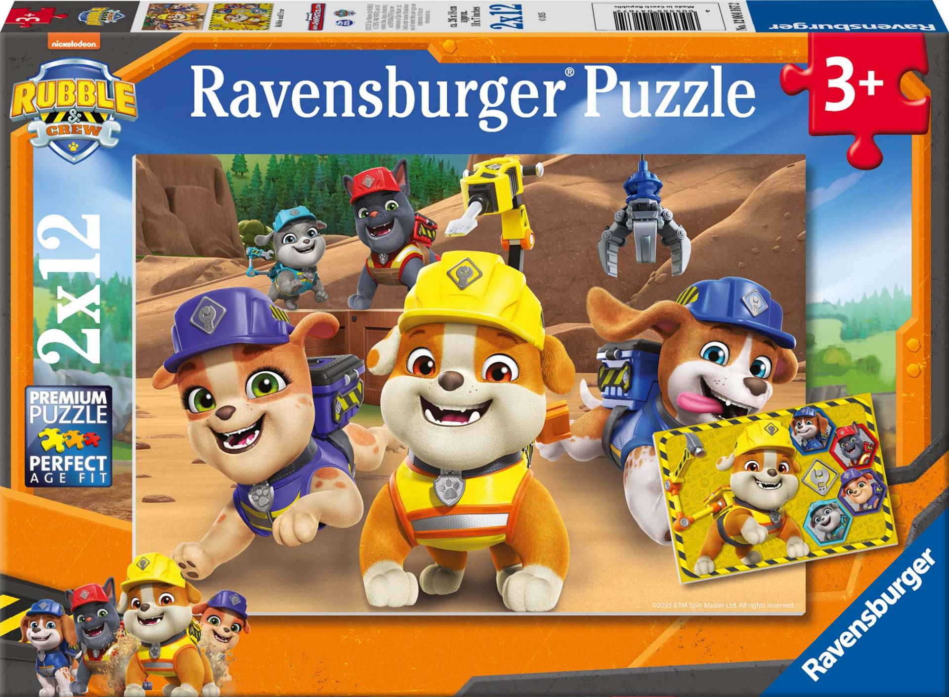 Ravensburger Rubble & Crew Puzzles 2x12 Teile Ravensburger Rubble & Crew Puzzles 2x12 Teile von Ravensburger