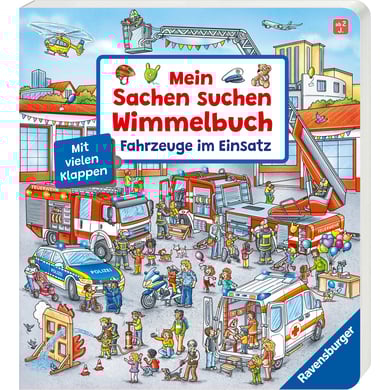 Ravensburger Sachen suchen Wimmelbuch: Fahrzeuge im Einsatz von Ravensburger