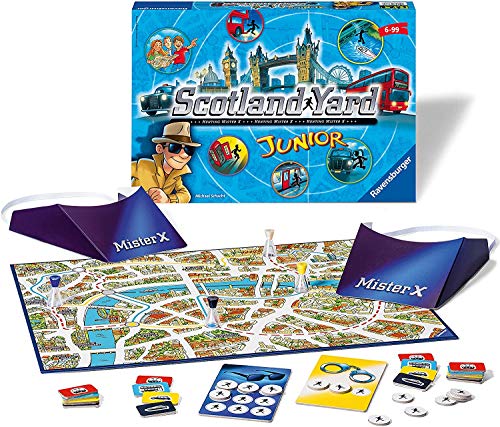 Ravensburger Scotland Yard Junior - Family Strategy Board Game for Kids and Adults Age 6 Years and Up - 2 to 4 Players Ravensburger Scotland Yard Junior - Family Strategy Board Game for Kids and Adults Age 6 Years and Up - 2 to 4 Players von Ravensburger