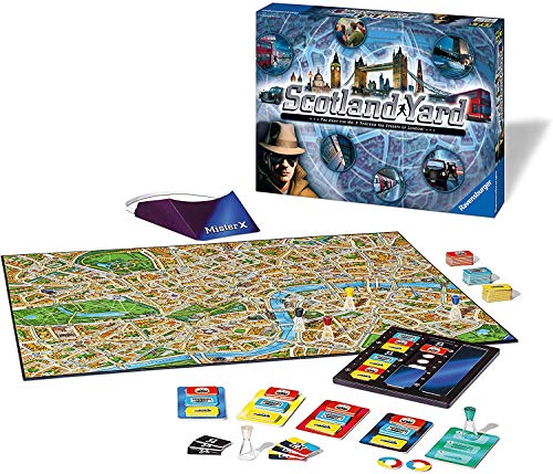 Ravensburger Scotland Yard Strategy Board Games for Families - Kids & Adults Age 8 Years Up - 2 to 6 Players von Ravensburger