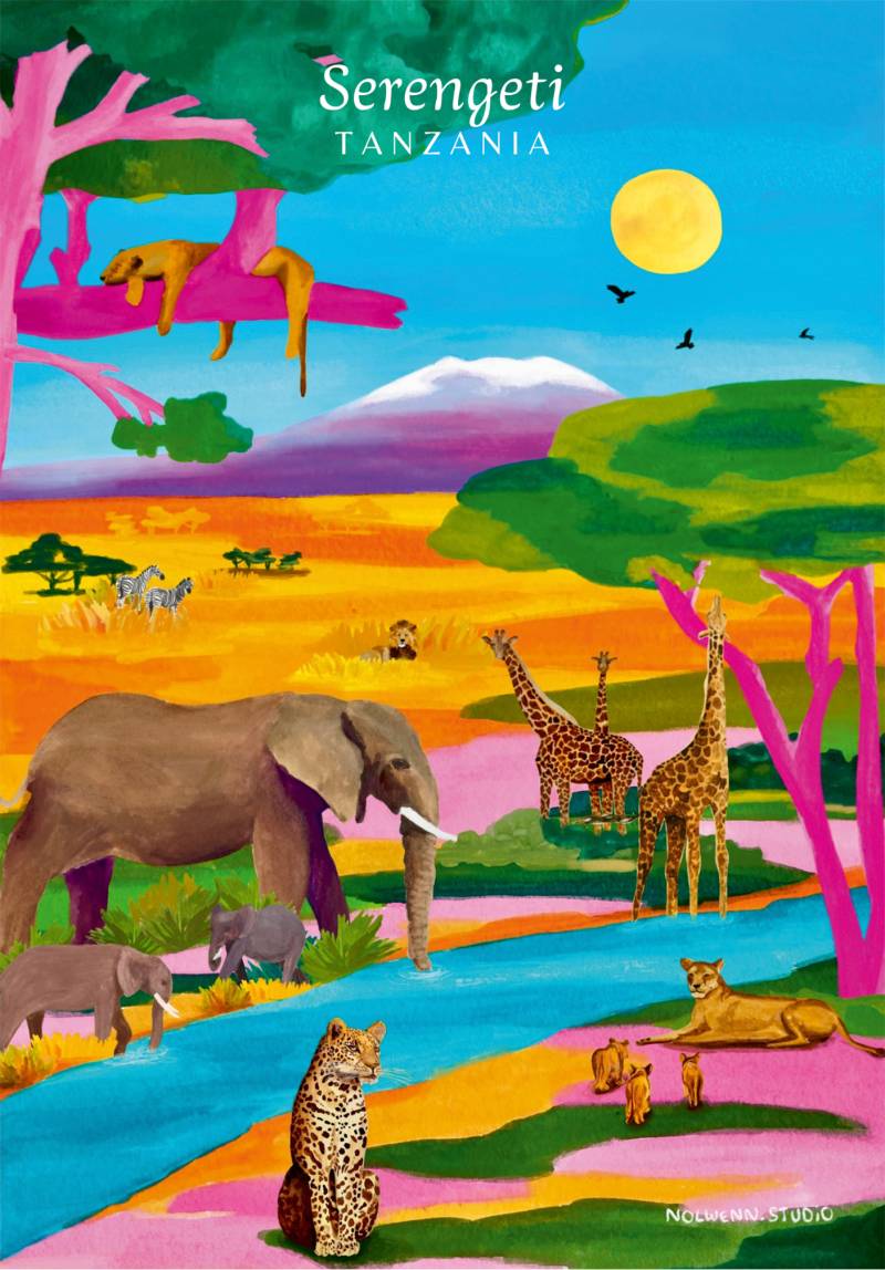 Ravensburger Serengeti, Tansania 99 Teile Puzzle Ravensburger-01777 Ravensburger Serengeti, Tansania 99 Teile Puzzle Ravensburger-01777 von Ravensburger