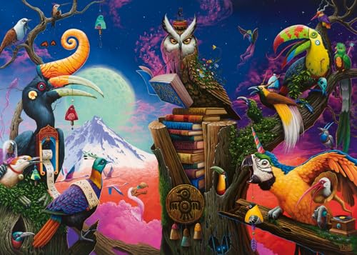 Ravensburger Songs of Extinct Birds 1000 Teile Puzzle für Erwachsene - 12001024 - Handwerkswerkzeuge, Made in Germany, jedes Teil zusammen von Ravensburger