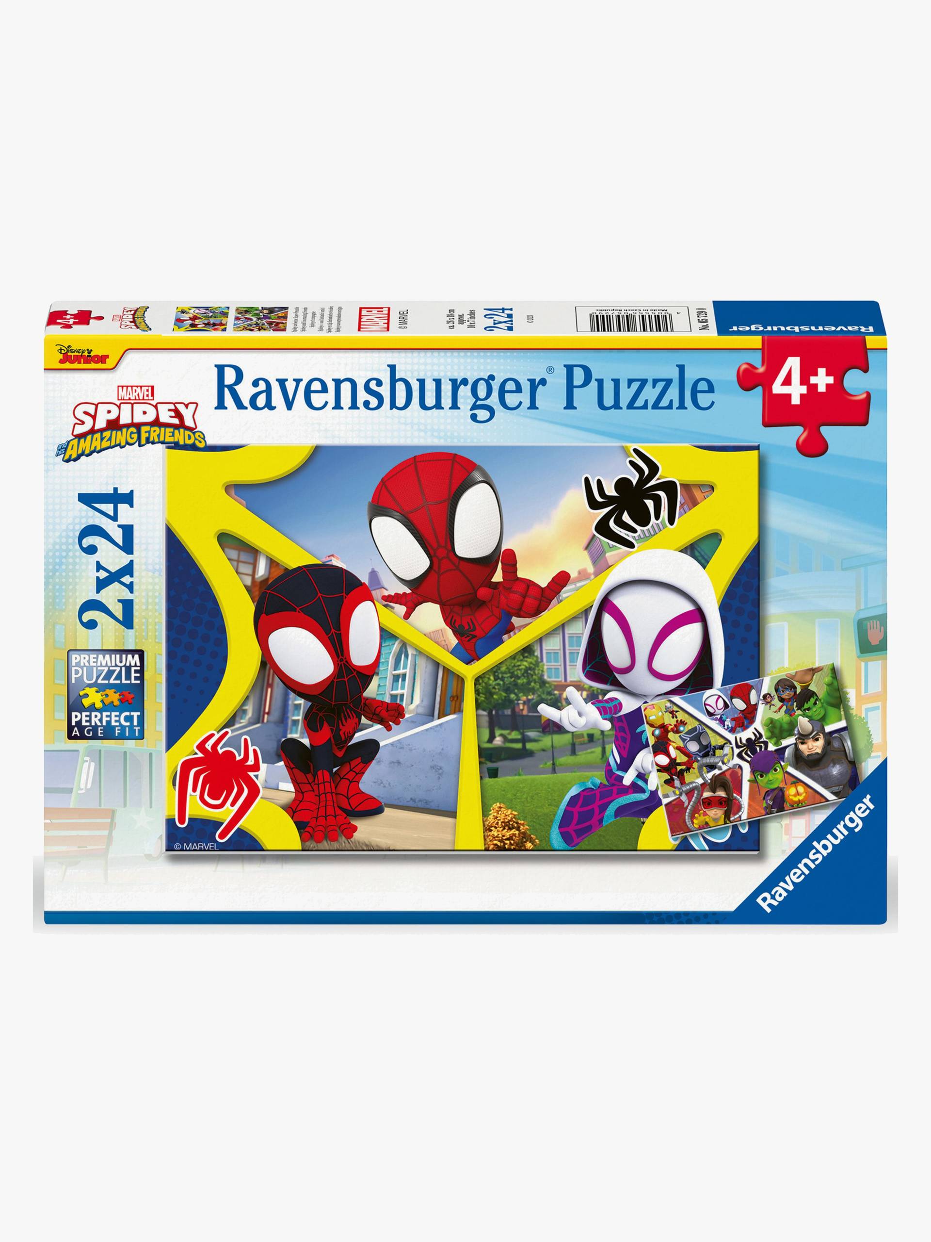 Ravensburger Spidey and His Amazing Friends Puzzles 2x24 Teile von Ravensburger