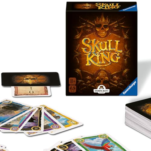 Ravensburger Spiel 22578 - Skull King - Stichkartenspiel für 2-8 Spieler, Kartenspiel für Kinder und Erwachsene ab 8 Jahren von Ravensburger