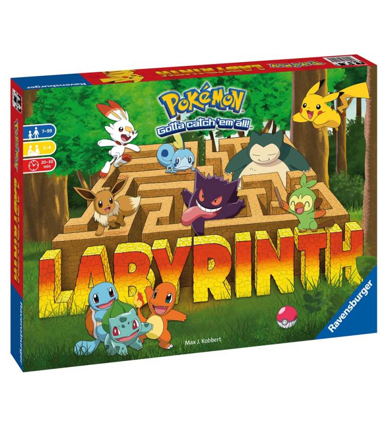 Ravensburger Spiel - Labyrinth - Pokémon - Ravensburger - One Size - Brettspiele Ravensburger Spiel - Labyrinth - Pokémon - Ravensburger - One Size - Brettspiele von Ravensburger