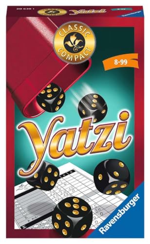 Ravensburger®, Classic Compact Yatzi, 20639, beliebtes Würfelspiel ab 8 Jahren von Ravensburger