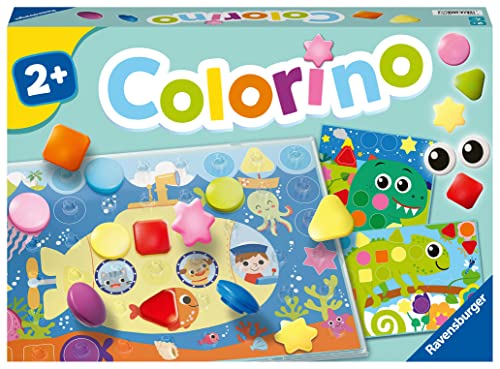 Ravensburger 20987 Mein Formen-Colorino, Kinderspiel zum Farbenlernen, Formenlernen, Steckspiel, Spielzeug ab 2 Jahre Ravensburger 20987 Mein Formen-Colorino, Kinderspiel zum Farbenlernen, Formenlernen, Steckspiel, Spielzeug ab 2 Jahre von Ravensburger