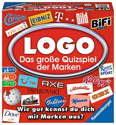 Ravensburger Spiele 26083 - LOGO - Das große Quizspiel der Marken von Ravensburger Spiele