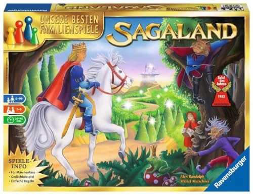 Ravensburger 26424 - Sagaland - Gesellschaftsspiel für Kinder und Erwachsene, 2-6 Spieler, ab 6 Jahren, Spiel des Jahres, die besten Familienspiele von Ravensburger