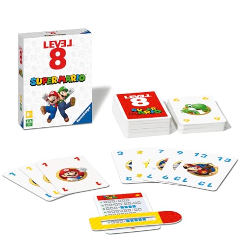 Ravensburger 27343- Super Mario Level 8, Das spannende Kartenspiel für 2-6 Spieler ab 8 Jahren, Super Mario Geschenke - Geburtstagsgeschenke Ravensburger 27343- Super Mario Level 8, Das spannende Kartenspiel für 2-6 Spieler ab 8 Jahren, Super Mario Geschenke - Geburtstagsgeschenke von Ravensburger