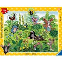 Kinderpuzzle 10 Teile - Der kleine Maulwurf - Spielspaß im Garten von Ravensburger Verlag GmbH