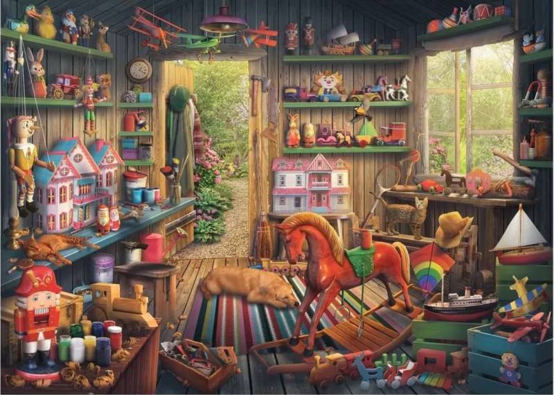 Ravensburger Spielzeug von damals 1000 Teile Puzzle Ravensburger-00576 Ravensburger Spielzeug von damals 1000 Teile Puzzle Ravensburger-00576 von Ravensburger