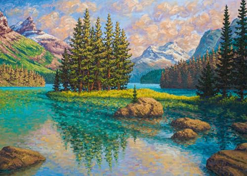 Ravensburger Spirit of Maligne 1000 Teile Puzzle für Erwachsene - 12001005 - Handwerkliches Werkzeug, Made in Germany, jedes Teil zusammen von Ravensburger