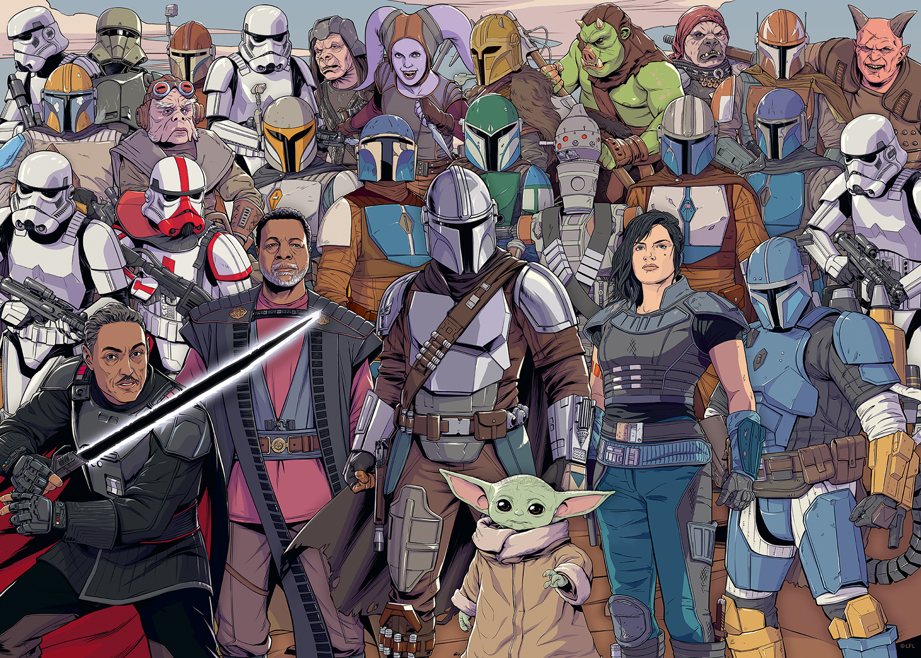 Ravensburger Star Wars Mandalorian 1000 Teile Puzzle Ravensburger-00536 Ravensburger Star Wars Mandalorian 1000 Teile Puzzle Ravensburger-00536 von Ravensburger