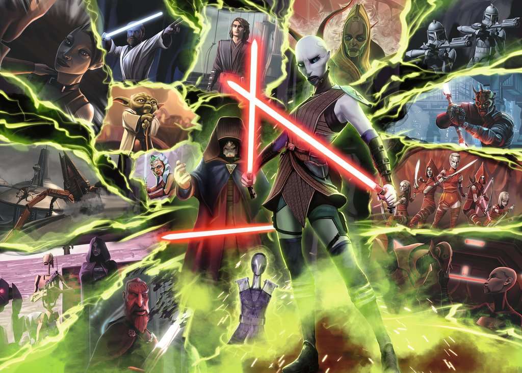 Ravensburger Star Wars Villainous - Asajj Ventress 1000 Teile Puzzle Ravensburger-00269 Ravensburger Star Wars Villainous - Asajj Ventress 1000 Teile Puzzle Ravensburger-00269 von Ravensburger