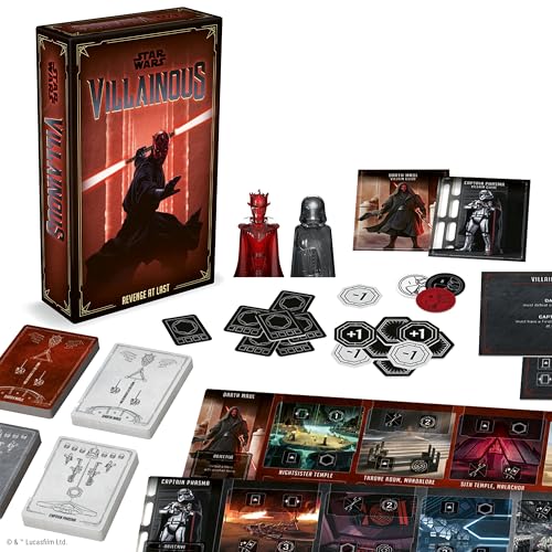 Ravensburger Star Wars Villainous Expandalone 2 Familienstrategie-Brett und Kartenspiel ab 10 Jahren von Ravensburger