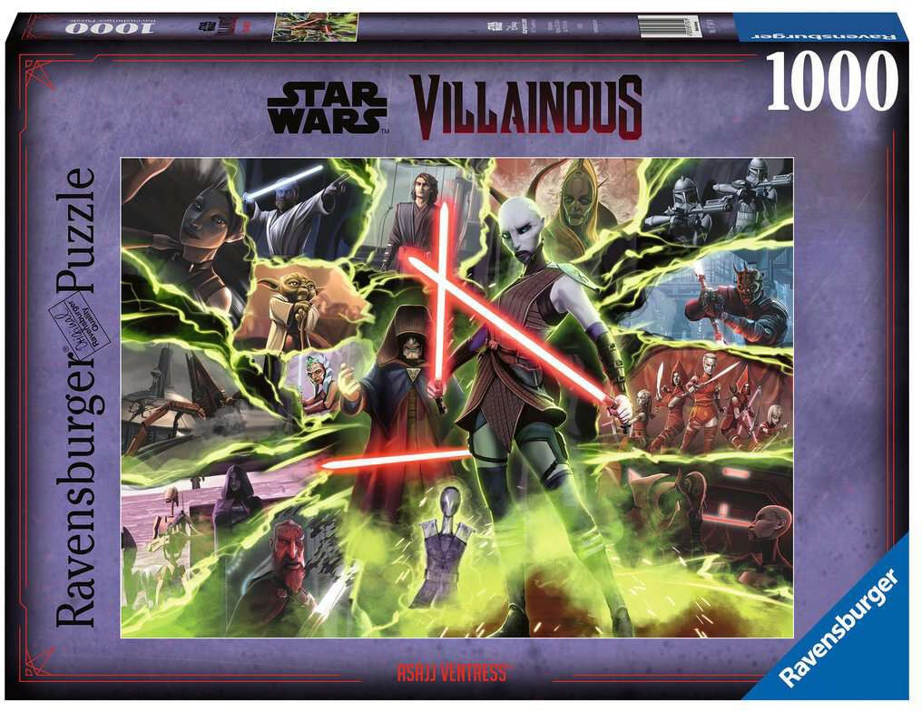 Ravensburger Star Wars Villainous Puzzle Asajj Ventress 1000 Teile Ravensburger Star Wars Villainous Puzzle Asajj Ventress 1000 Teile von Ravensburger