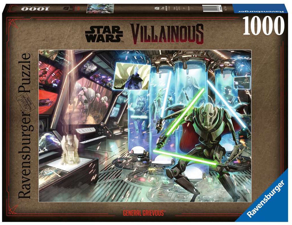 Ravensburger Star Wars Villainous Puzzle General Grievous 1000 Teile Ravensburger Star Wars Villainous Puzzle General Grievous 1000 Teile von Ravensburger