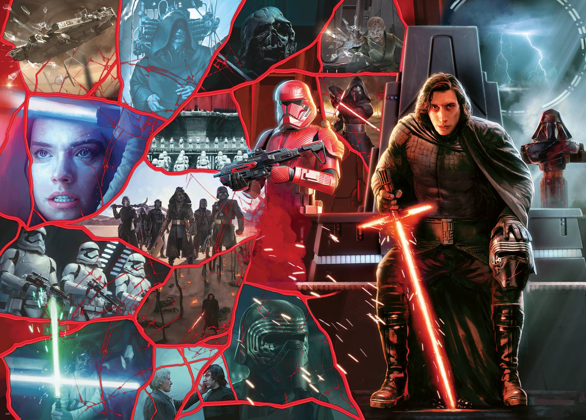 Ravensburger Star Wars Villainous: Kylo Ren 1000 Teile Puzzle Ravensburger-00268 Ravensburger Star Wars Villainous: Kylo Ren 1000 Teile Puzzle Ravensburger-00268 von Ravensburger
