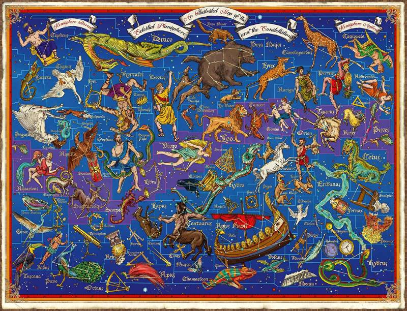 Ravensburger Sternbilder 2000 Teile Puzzle Ravensburger-17440 von Ravensburger