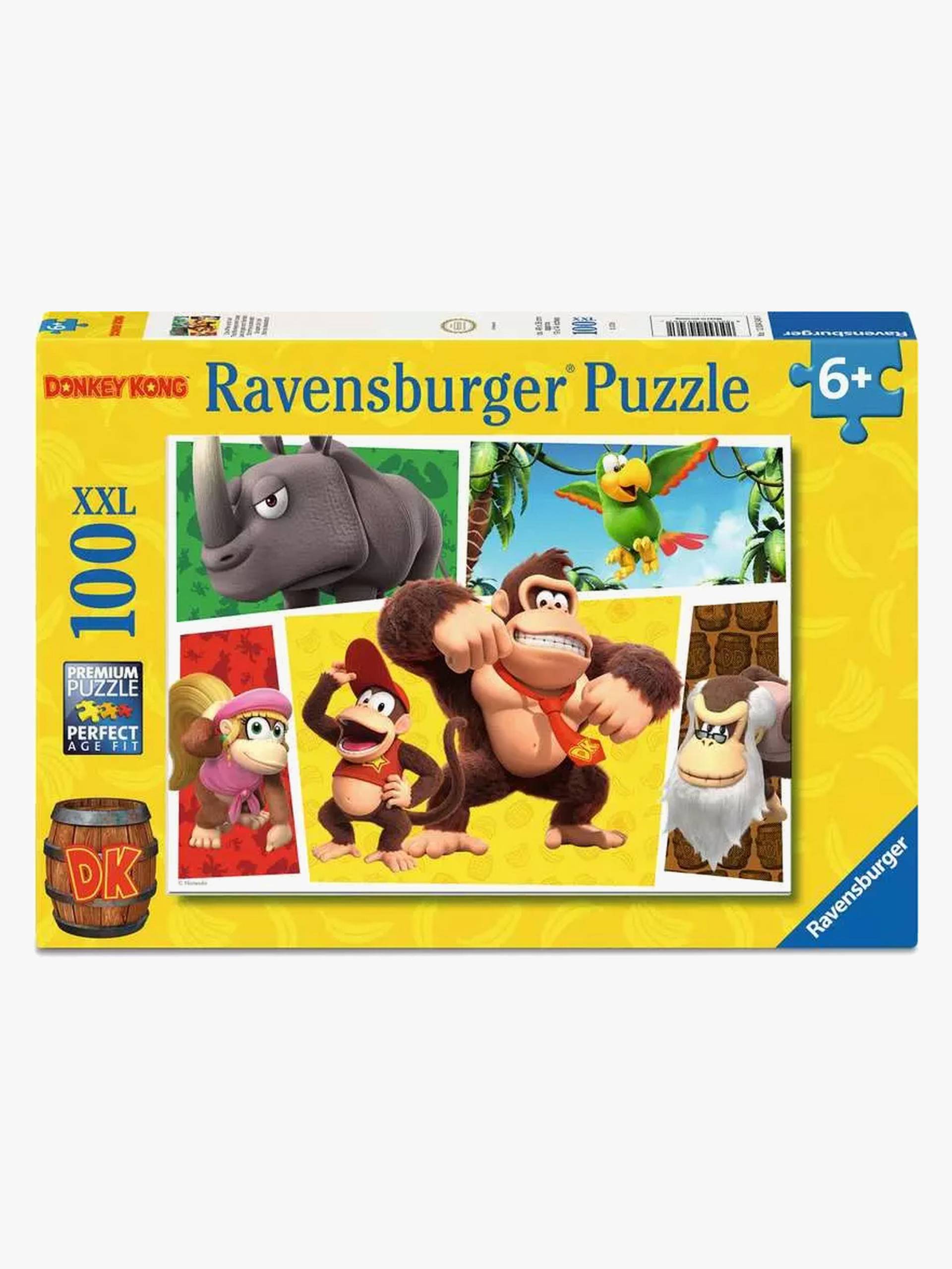 Ravensburger Super Mario Puzzle The Monkeys are loose! 100 Teile von Ravensburger