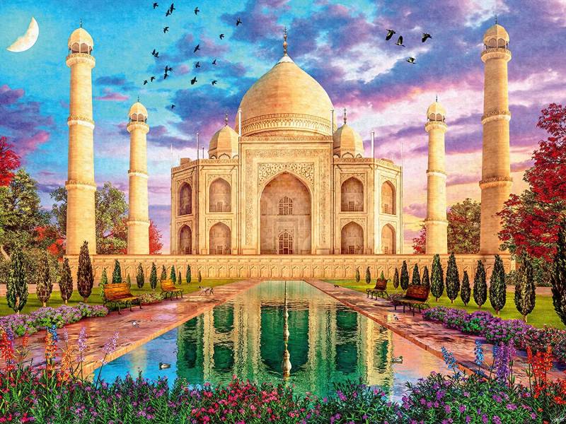 Ravensburger Taj Mahal 1500 Teile Puzzle Ravensburger-00741 von Ravensburger