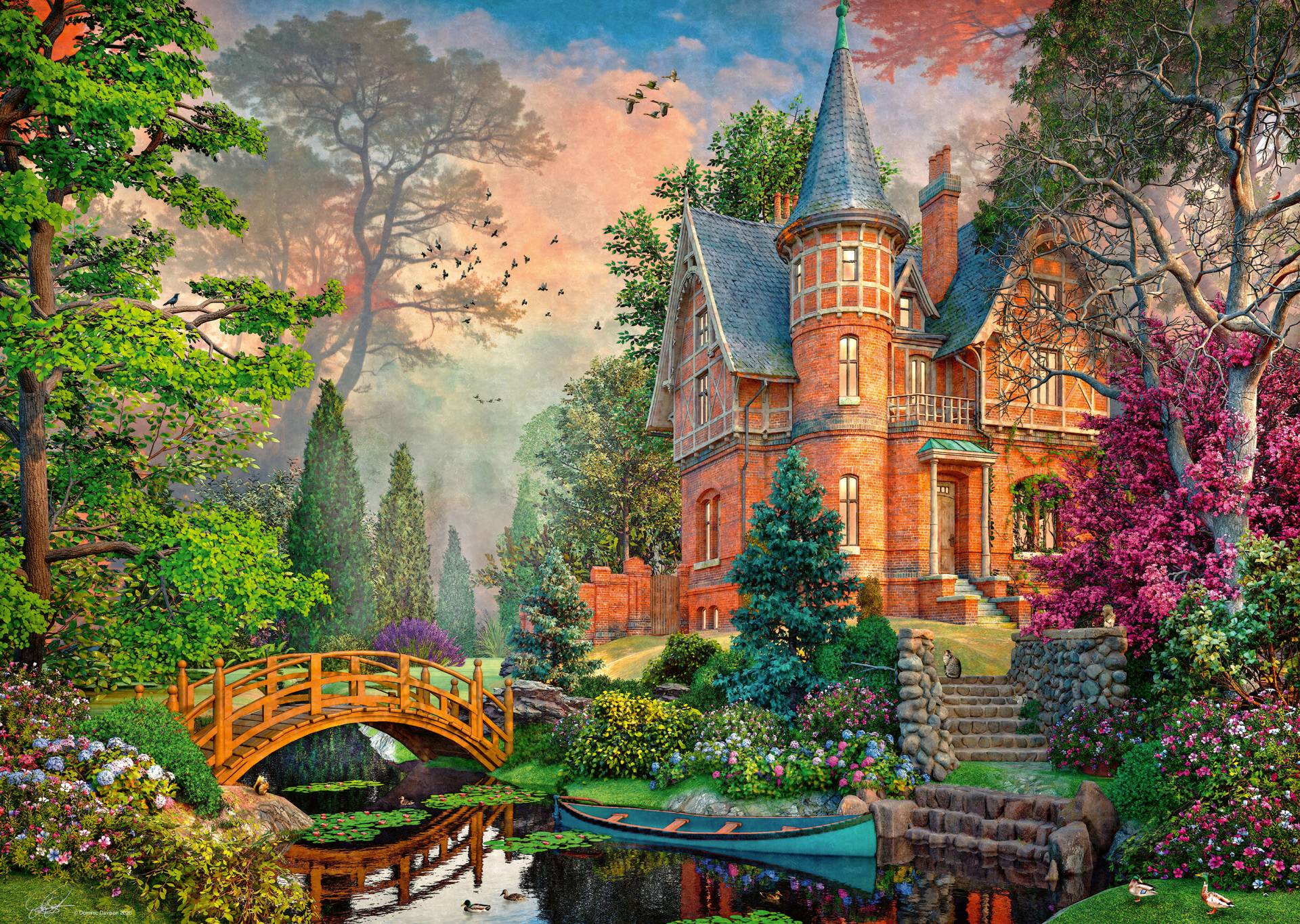 Ravensburger Terracotta Landhaus 1000 Teile Puzzle Ravensburger-01717 Ravensburger Terracotta Landhaus 1000 Teile Puzzle Ravensburger-01717 von Ravensburger