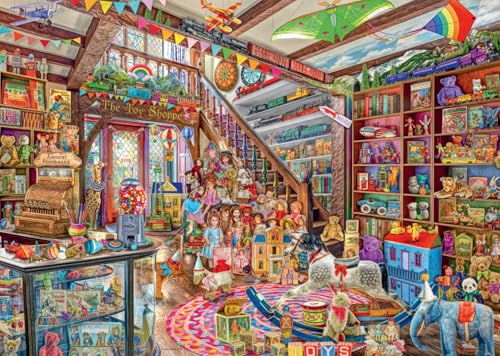 Ravensburger The Fantasy Toy Shop 1000 Teile Puzzle für Erwachsene - 12000006 - Handwerkswerkzeuge, Made in Germany, jedes Teil zusammen Ravensburger The Fantasy Toy Shop 1000 Teile Puzzle für Erwachsene - 12000006 - Handwerkswerkzeuge, Made in Germany, jedes Teil zusammen von Ravensburger