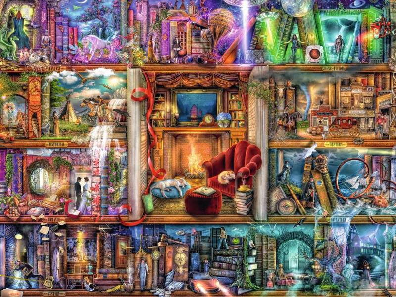 Ravensburger The Grand Library 1500 Teile Puzzle Ravensburger-00190 von Ravensburger