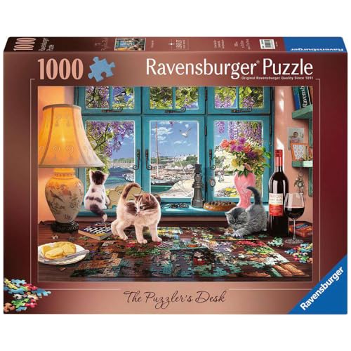 Ravensburger The Puzzler's Desk Puzzle mit 1000 Teilen, für Erwachsene und Kinder ab 12 Jahren Ravensburger The Puzzler's Desk Puzzle mit 1000 Teilen, für Erwachsene und Kinder ab 12 Jahren von Ravensburger