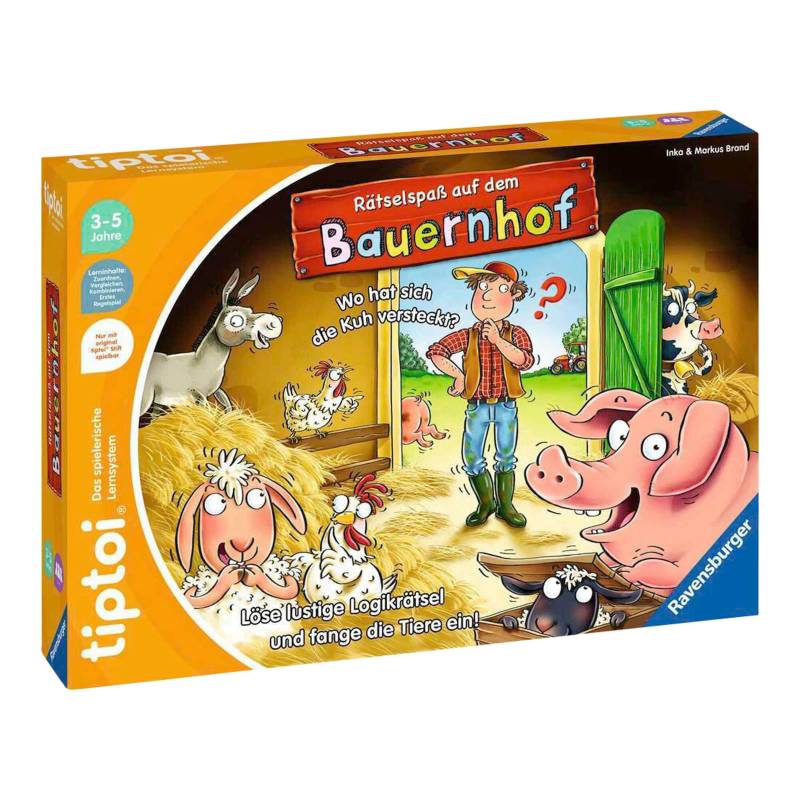 Ravensburger Tiptoi Lernspiel Rätselspaß auf dem Bauernhof Ravensburger Tiptoi Lernspiel Rätselspaß auf dem Bauernhof von Ravensburger