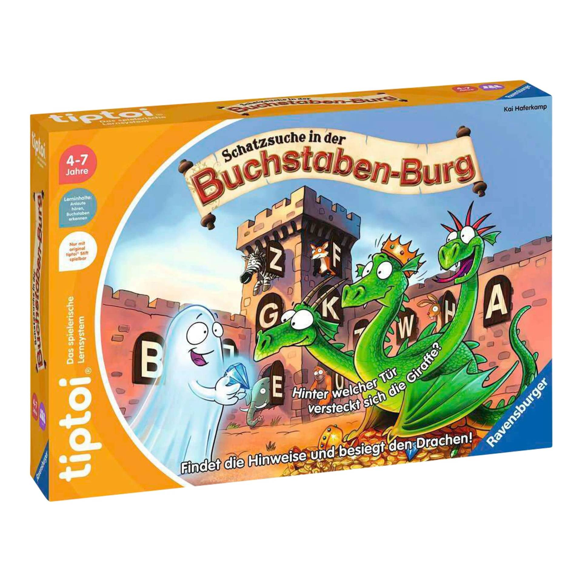 Ravensburger Tiptoi Lernspiel Schatzsuche in der Buchstaben-Burg Ravensburger Tiptoi Lernspiel Schatzsuche in der Buchstaben-Burg von Ravensburger