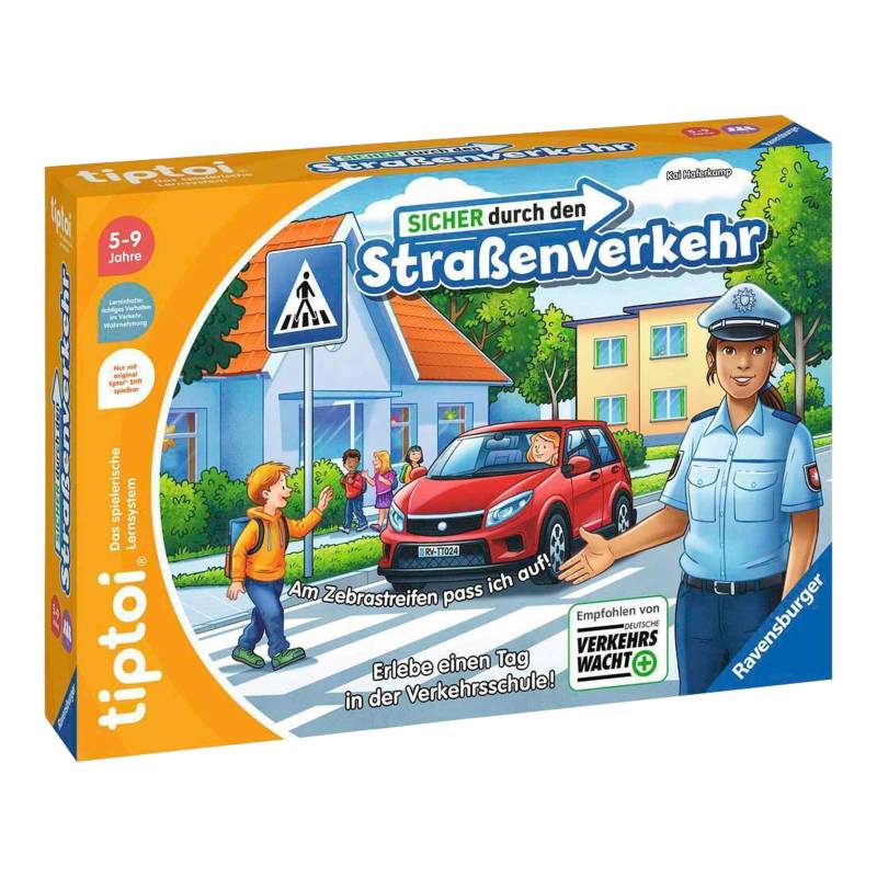Ravensburger Tiptoi Lernspiel Sicher durch den Straßenverkehr Ravensburger Tiptoi Lernspiel Sicher durch den Straßenverkehr von Ravensburger