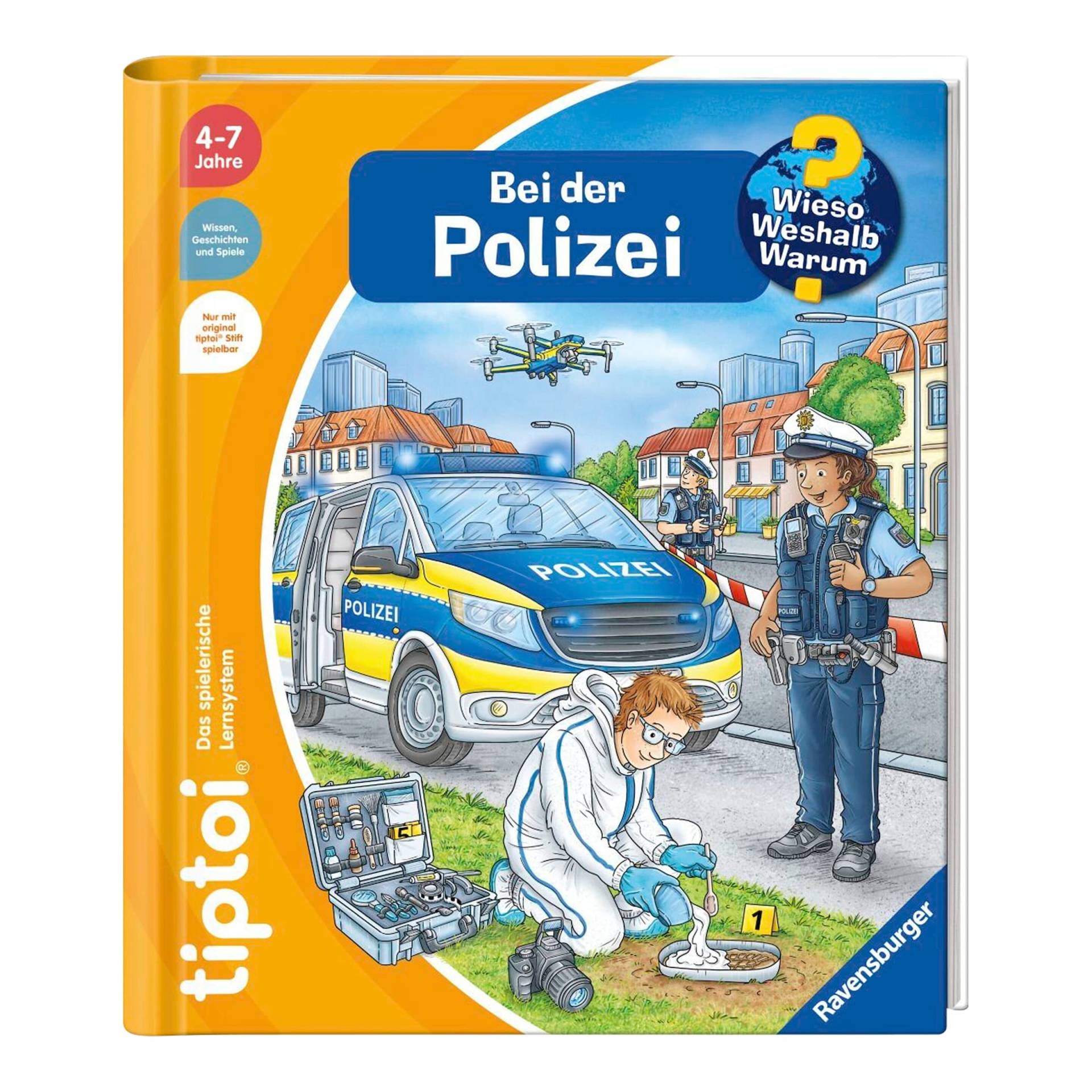 Ravensburger Tiptoi Sachbuch Wieso? Weshalb? Warum? Bei der Polizei Ravensburger Tiptoi Sachbuch Wieso? Weshalb? Warum? Bei der Polizei von Ravensburger