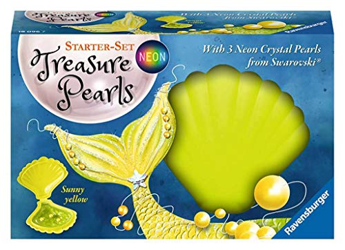 Ravensburger 18096 - Treasure Pearls Neon - Sunny Yellow von Ravensburger