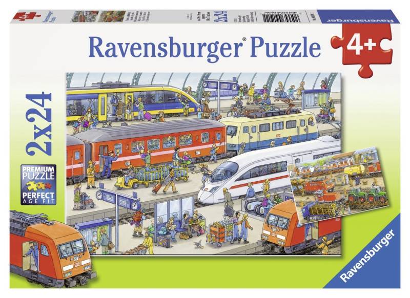 Ravensburger Trubel am Bahnhof 24 Teile Puzzle Ravensburger-09191 Ravensburger Trubel am Bahnhof 24 Teile Puzzle Ravensburger-09191 von Ravensburger